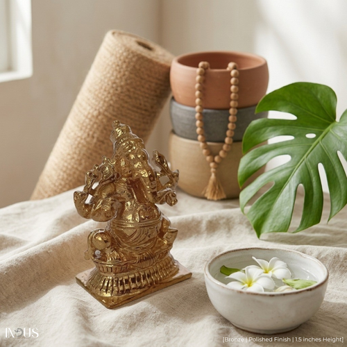 Bronze Ganesha Statue