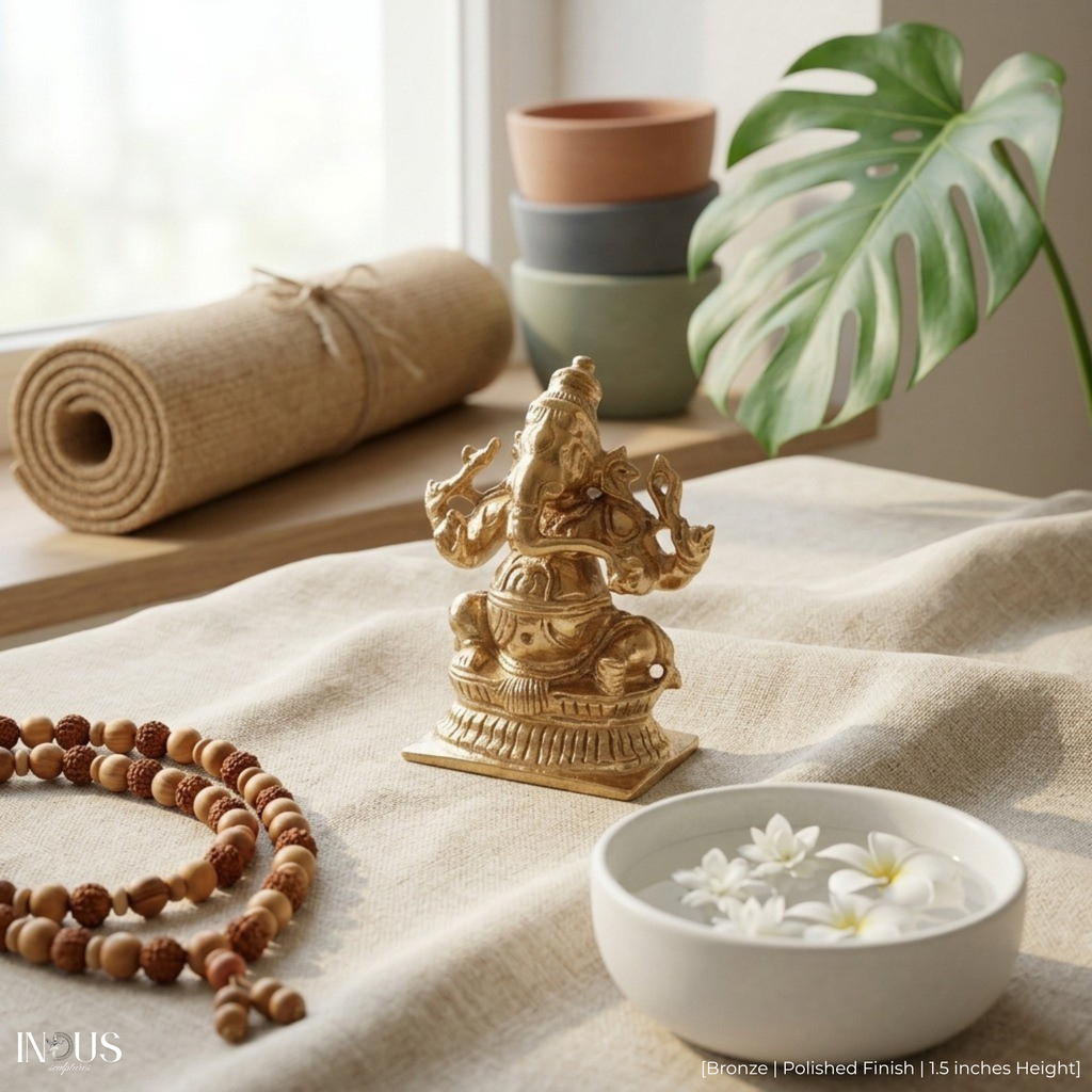 Bronze Ganesha Statue