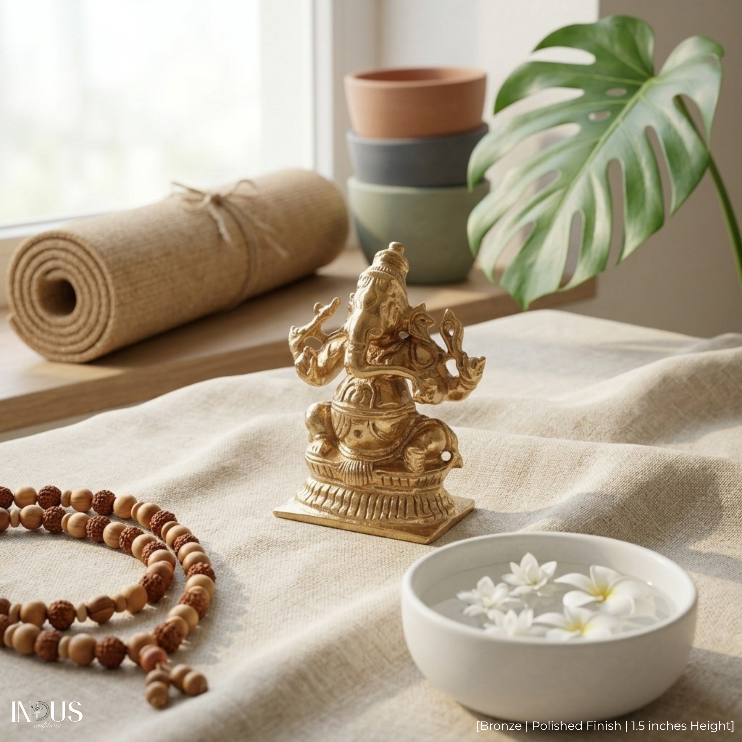 Bronze Ganesha Statue