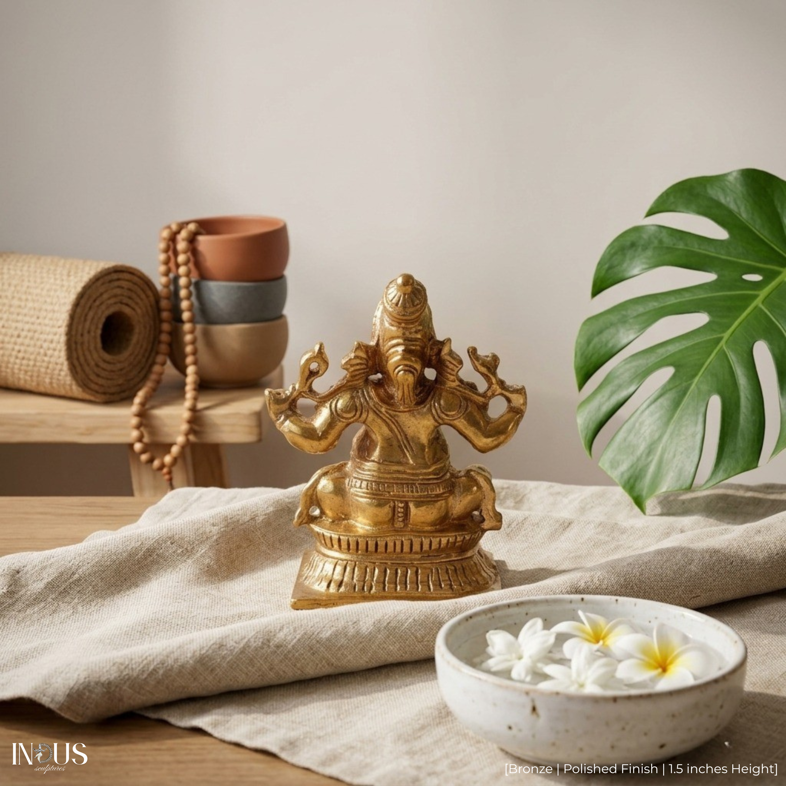 Bronze Ganesha Statue